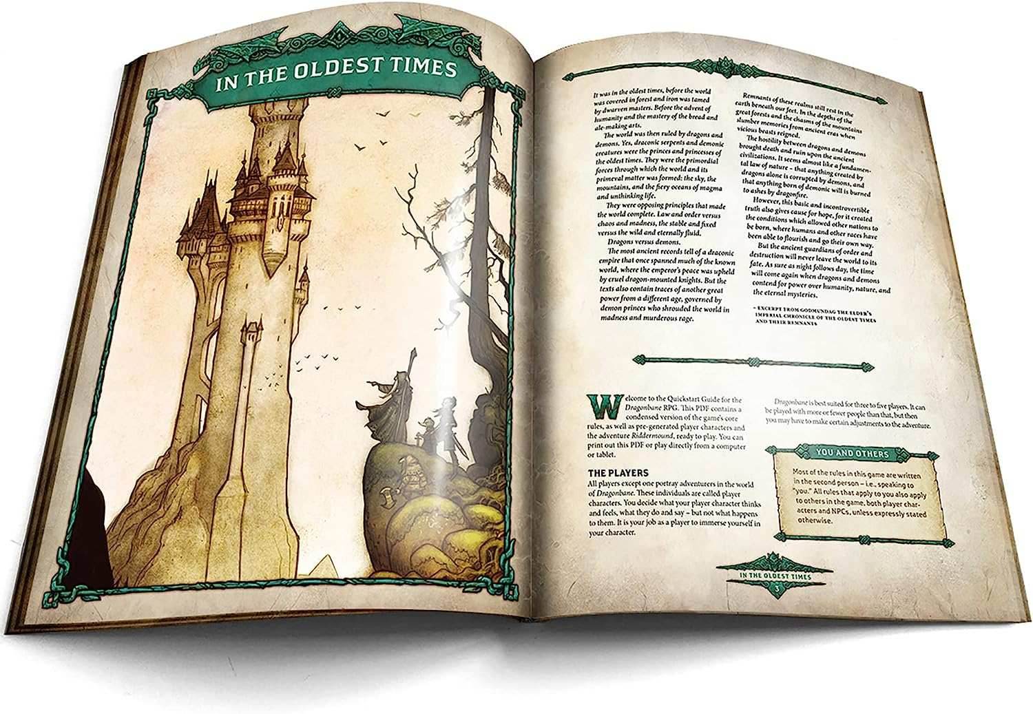 Dragonbane Core RPG Boxed Set - 