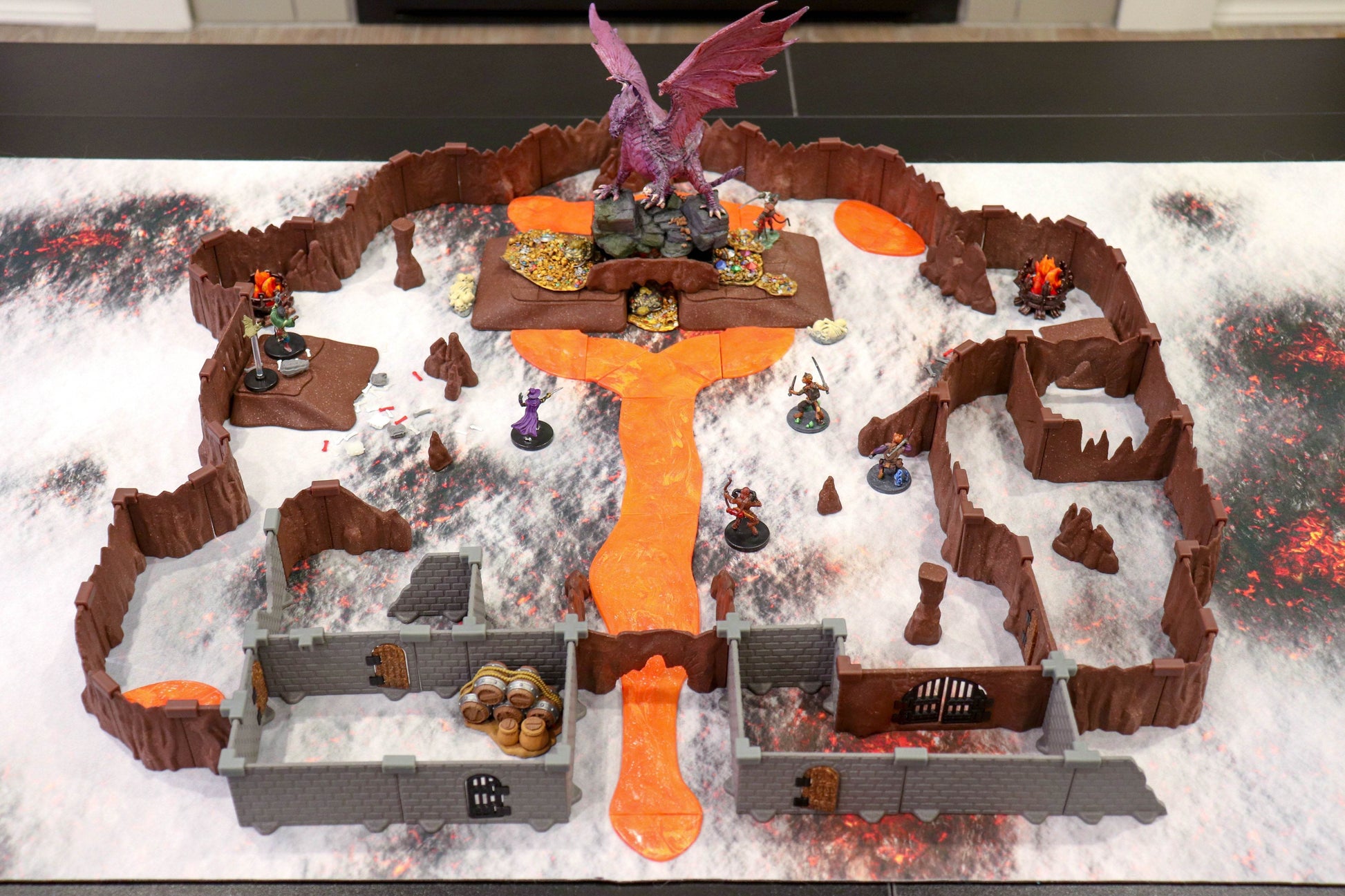 Dragon's Lair Adventure Terrain Set - 
