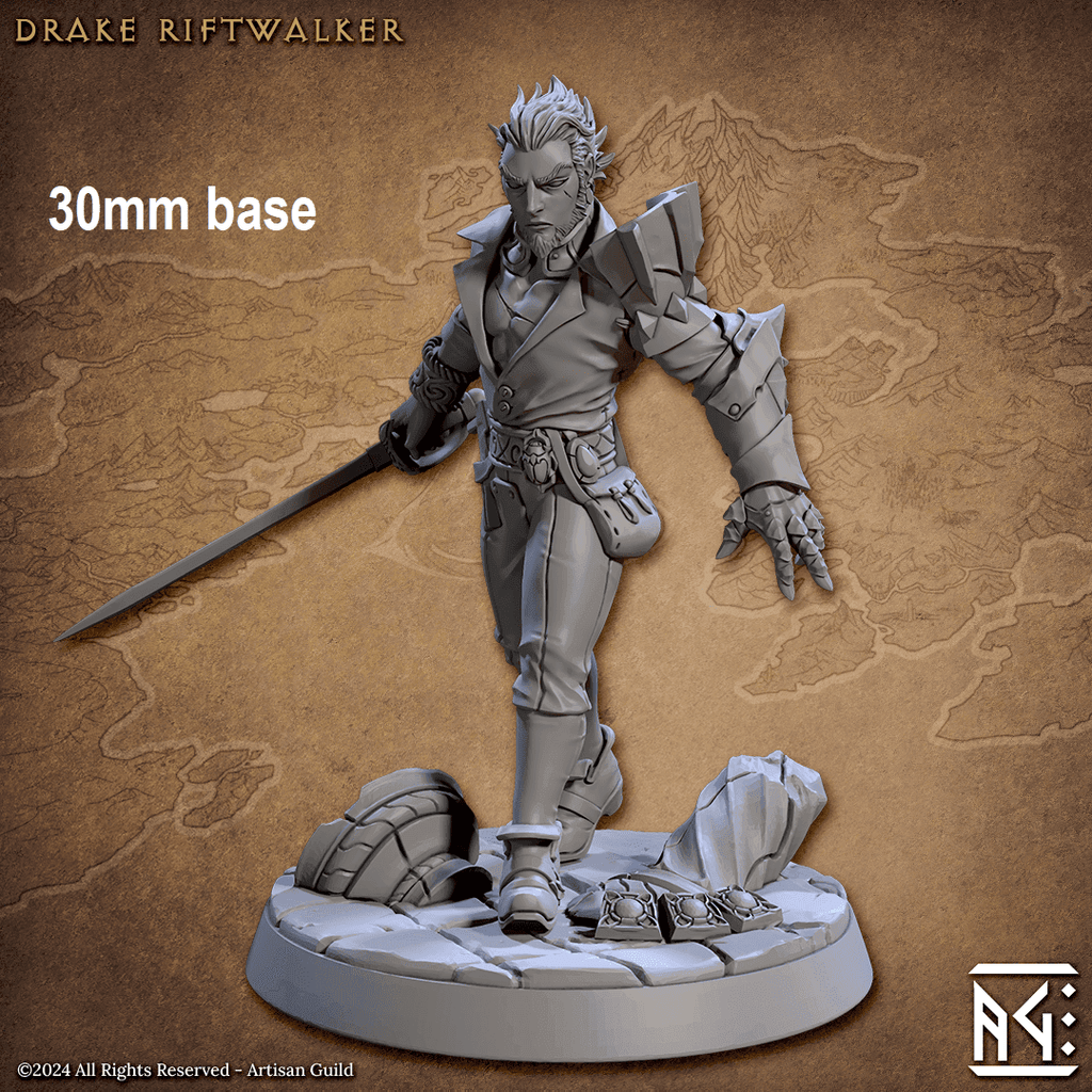 Drake Riftwalker (Male Human Rogue) - 