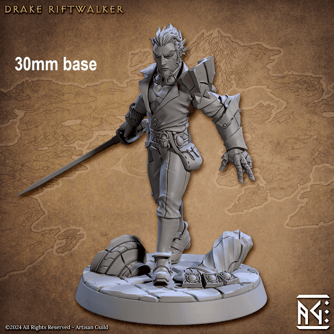Drake Riftwalker (Male Human Rogue) - 