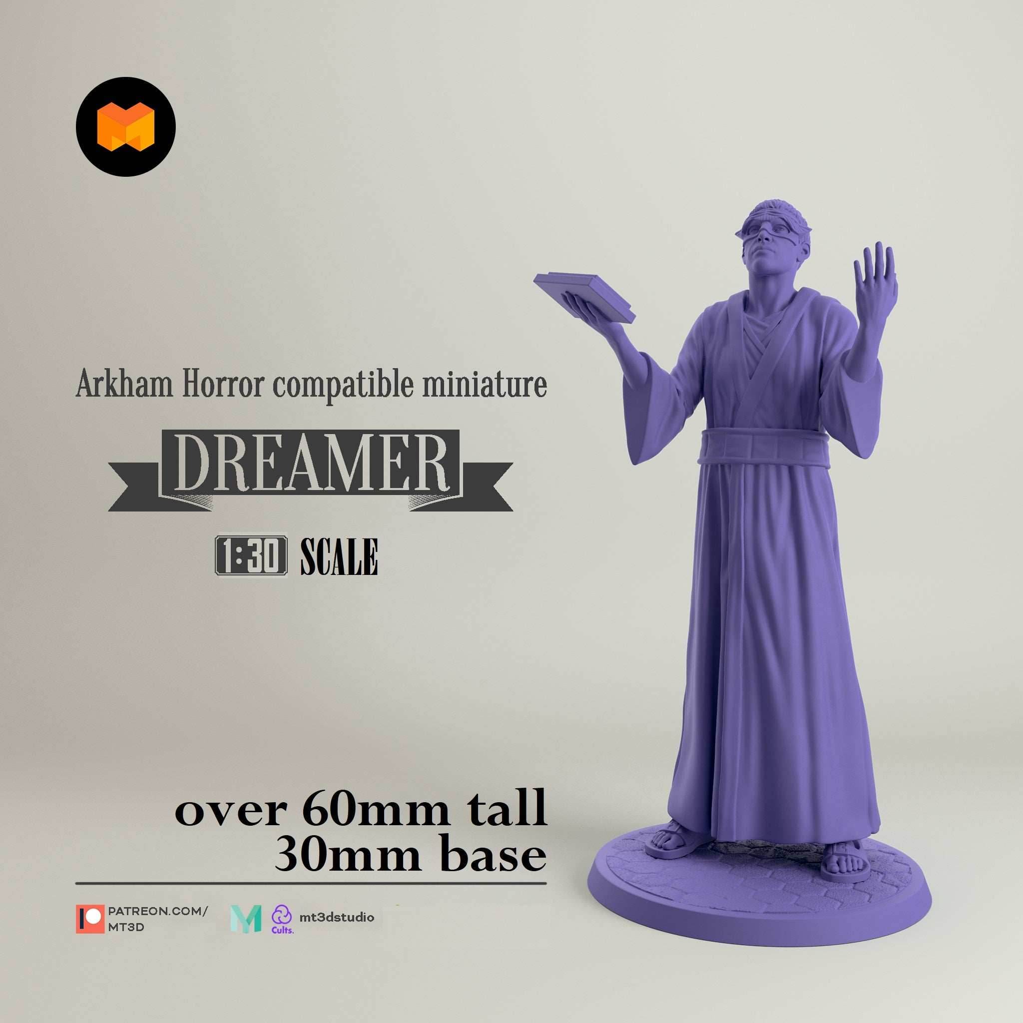 Arkham Compatible Investigator: The Dreamer (Luke Robinson) - 