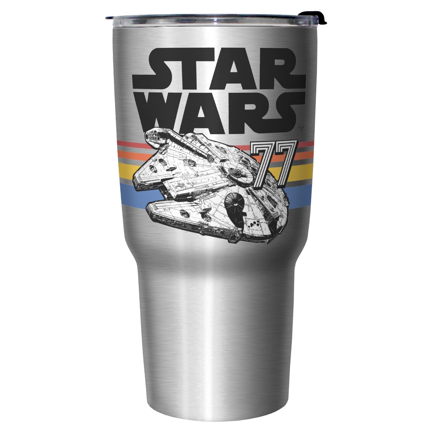 Drinkware Star Wars Vintage Falcon Stripes 27oz Stainless Steel Bottle