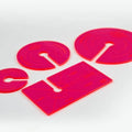 Dropzone Commander Template Pack - Fluorescent Red