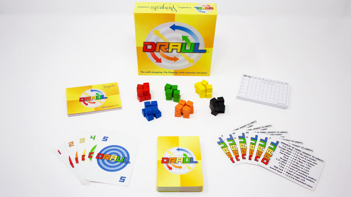 DRAUL: The Swift Swapping, Flip-Flopping, Wild-Wagering Card Game