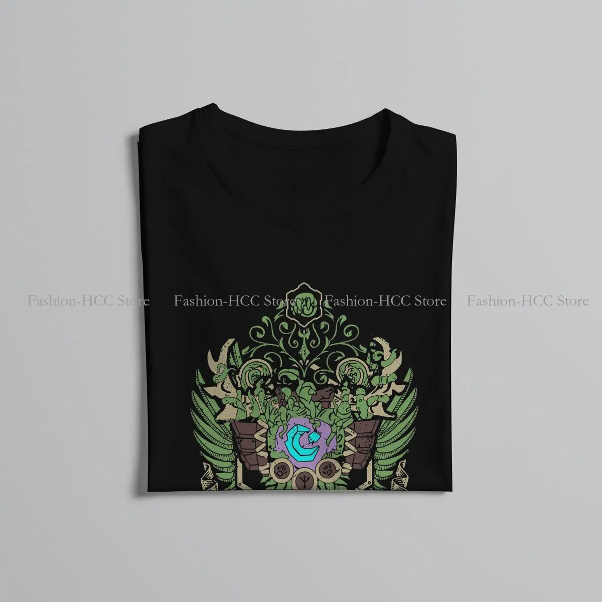 DRUID  ELITE EDITION Casual Polyester TShirt World of Warcraft Role-playing Game Creative Tops Comfortable T Shirt Men