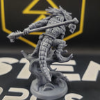 Drulsk, the Mire-Speaker (Male Lizardfolk Druid)