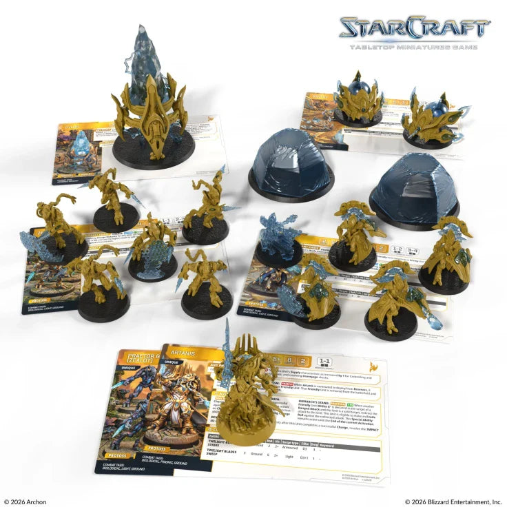 StarCraft The Miniatures Game: Protoss: Starter Set: Founders Edition