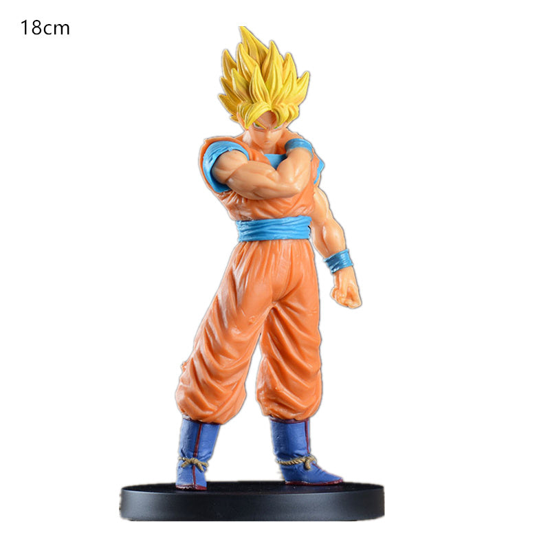 Dragon Ball  DBZ Super Goku Broly Vegeta Gogeta Jiren Action Figure Collection Model Toy Figure