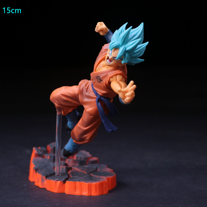 Dragon Ball  DBZ Super Goku Broly Vegeta Gogeta Jiren Action Figure Collection Model Toy Figure