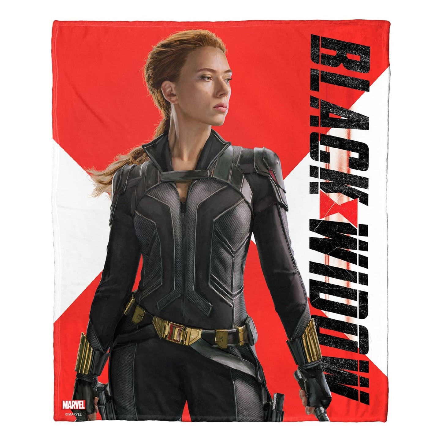 Marvel's Black Widow Silk Touch Throw Blanket, 50" x 60", Spy Game