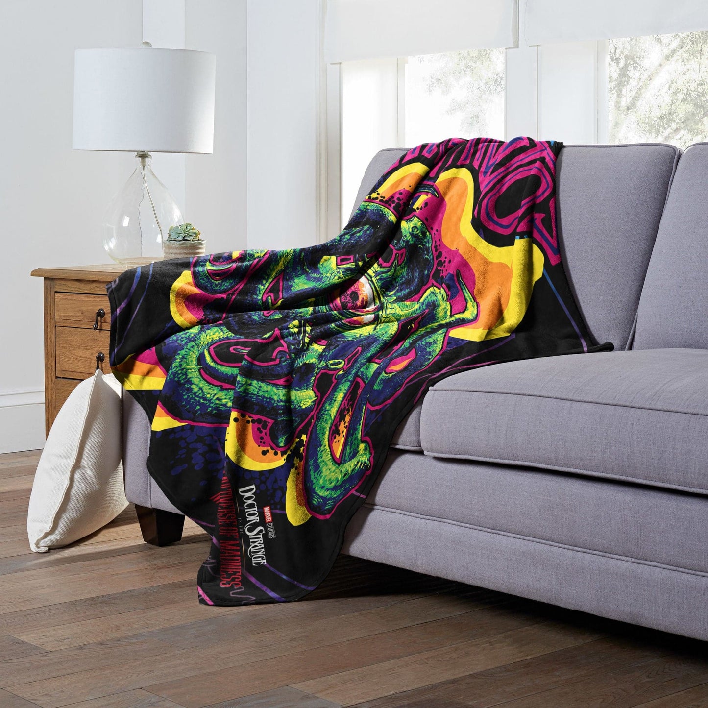 Marvel's Doctor Strange Silk Touch Throw Blanket, 50" x 60", Gargantos