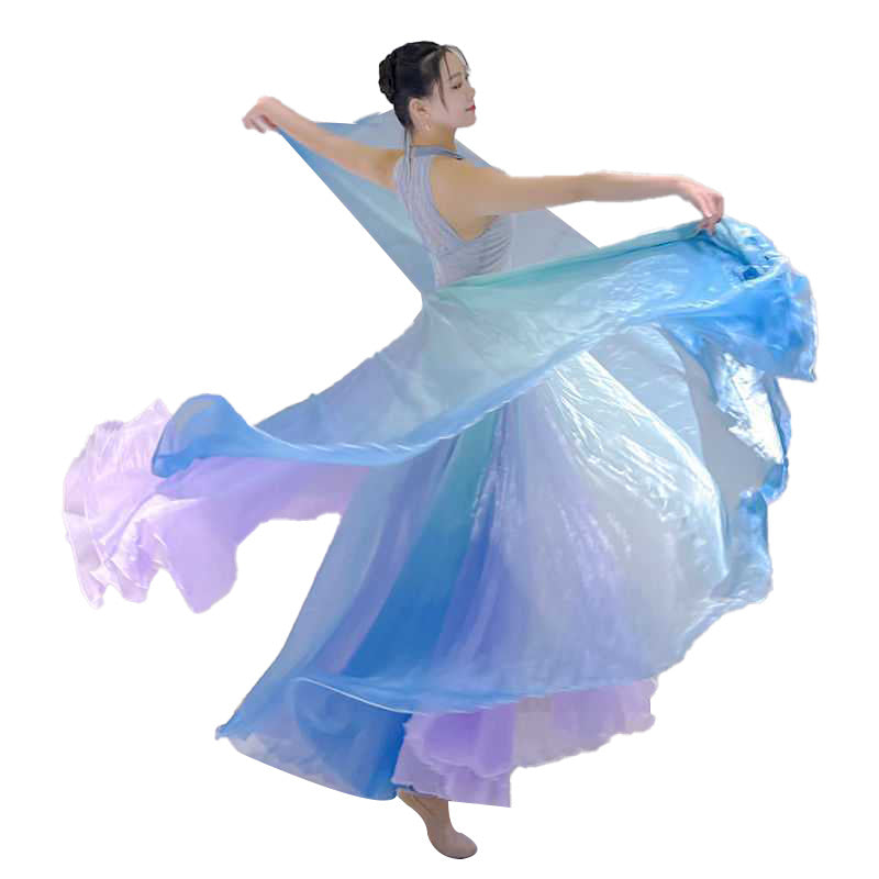 Women Ballet Skirts Chiffon Ballet Dress Tulle Skirt Dance Costumes Adult