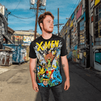 X-Men The Gang Marvel Comics Adult T-Shirt - S