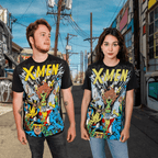 X-Men The Gang Marvel Comics Adult T-Shirt - S