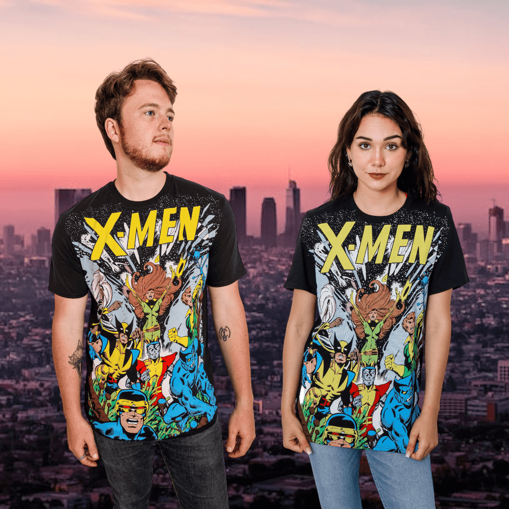 X-Men The Gang Marvel Comics Adult T-Shirt - S