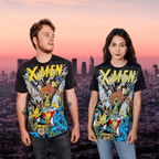 X-Men The Gang Marvel Comics Adult T-Shirt - S