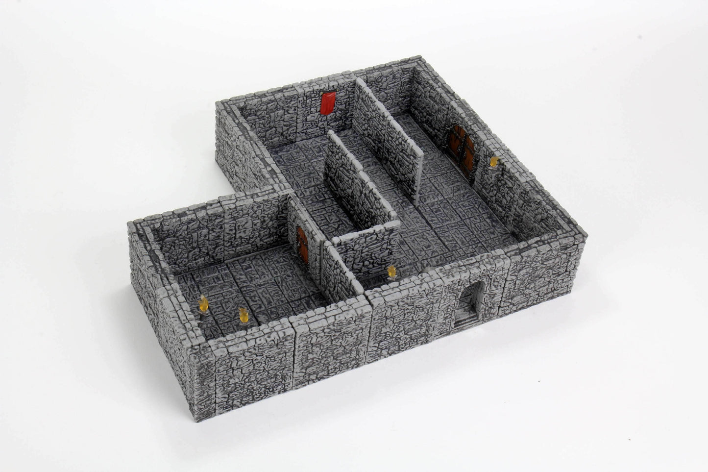 WarLock Tiles: Dungeon Tiles II - Full Height Stone Walls Expansion - 