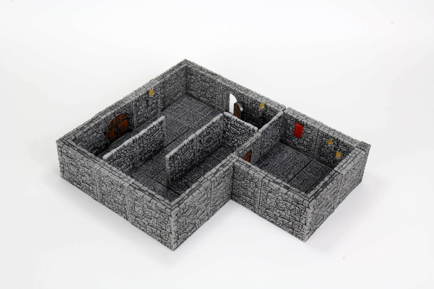 WarLock Tiles: Dungeon Tiles II - Full Height Stone Walls Expansion - 
