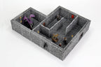 WarLock Tiles: Dungeon Tiles II - Full Height Stone Walls Expansion - 