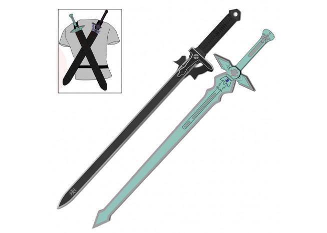 Dual Blades Dark Repulser Elucidator Sword Set-0