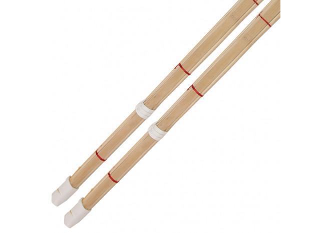 Double Training Bamboo Shinai Sword Set Sheath Combo-4