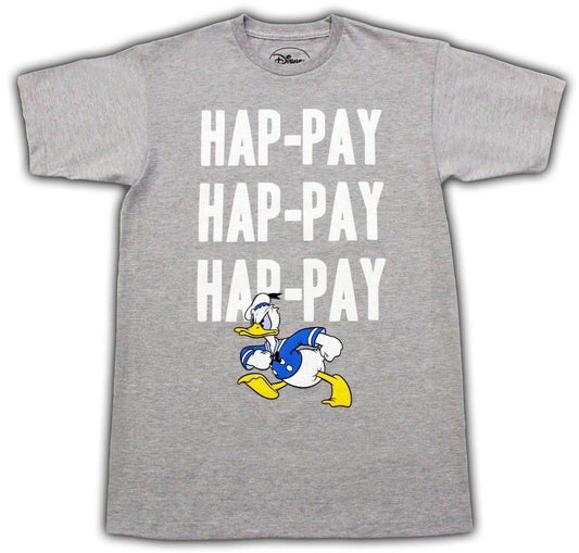 Duck Dynasty Donald Duck Hap-Pay T-Shirt - S