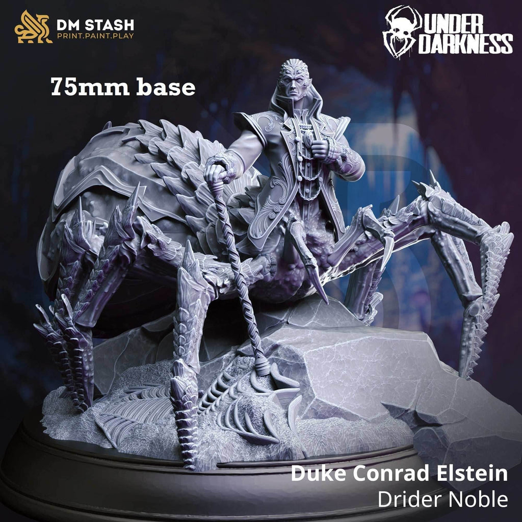 Duke Conrad Elstein (Male Drider Noble) - 