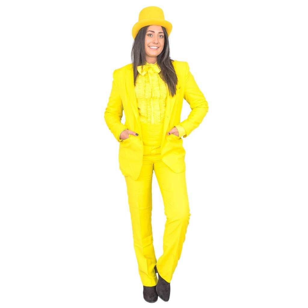 Dumb and Dumber Tuxedo Halloween Costume - S / Yellow