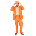 Dumb and Dumber Tuxedo Halloween Costume - S / Orange