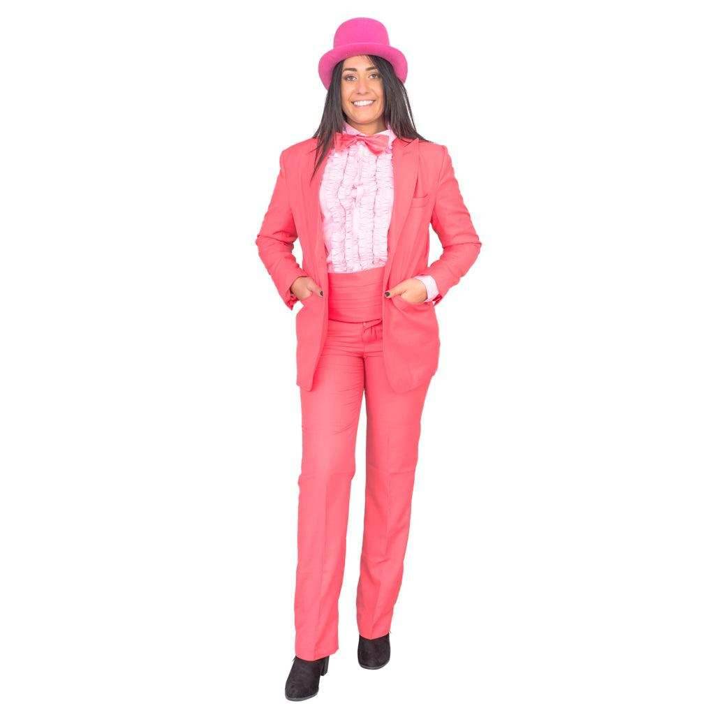 Dumb and Dumber Tuxedo Halloween Costume - S / Orange