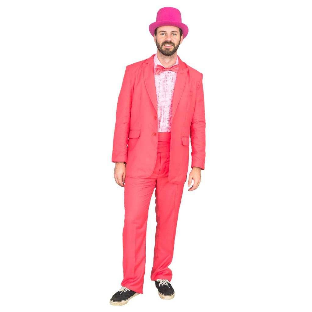 Dumb and Dumber Tuxedo Halloween Costume - S / Coral