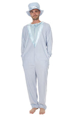 Dumb and Dumber Tuxedo One Piece Pajama & Top Hat Adult Unisex Halloween Cosplay Costume