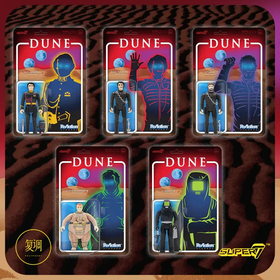 Dune Reaction Figure Movie Paul Atreides David Lynch Toy Collection Gift Doll Halloween Birthday