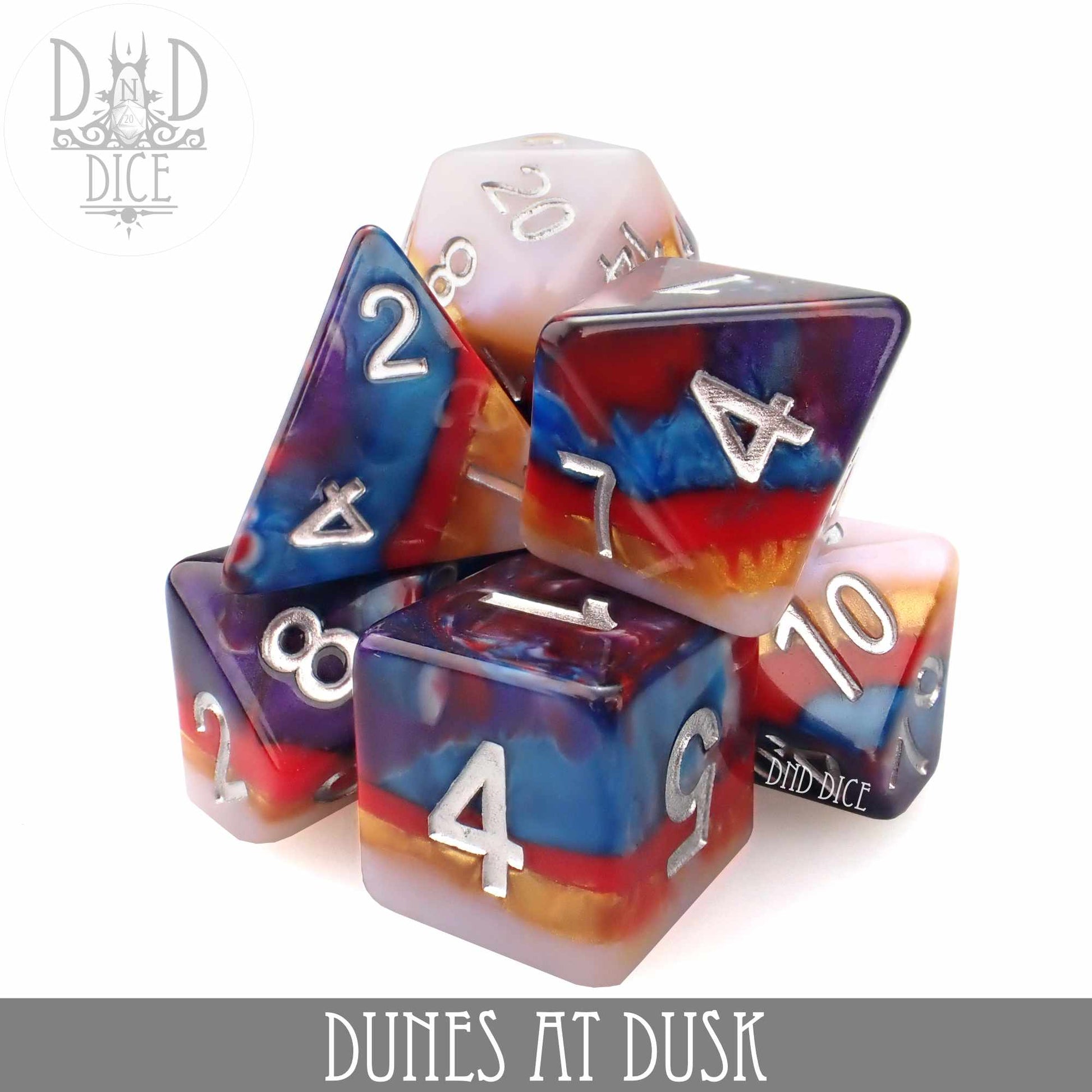 Dunes at Dusk Dice Set