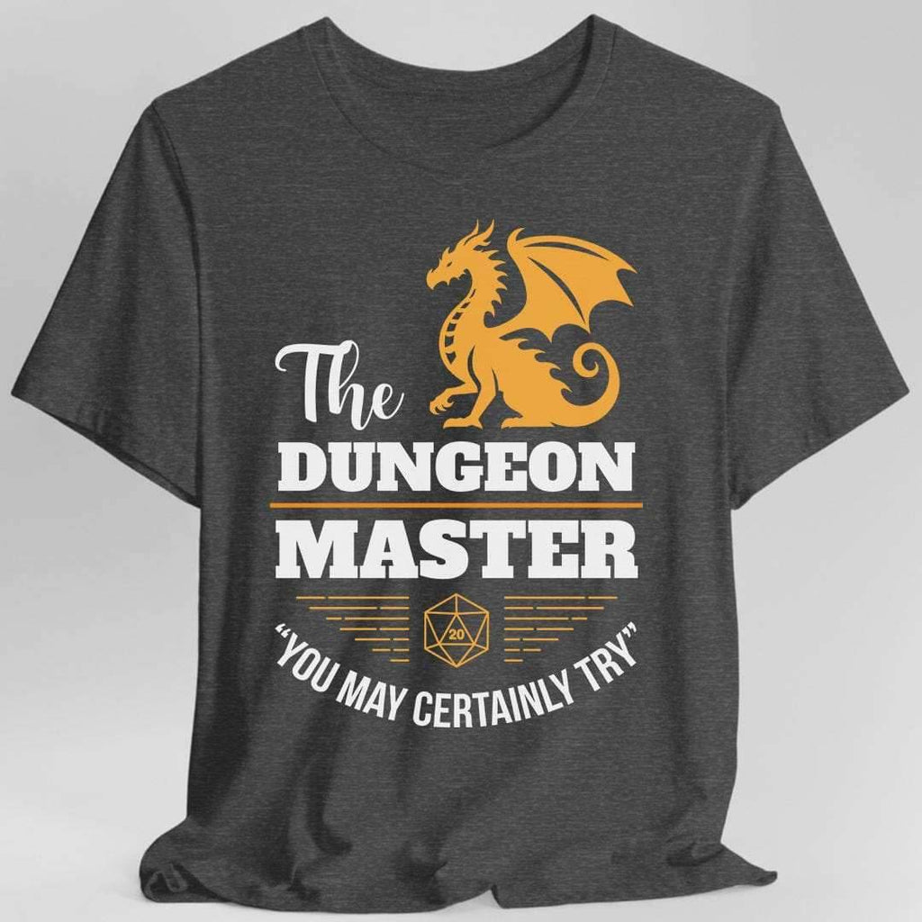 Dungeon Master Shirt - Dark Heather / S