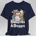 Dungeons and Doggos Shirt - Navy / S