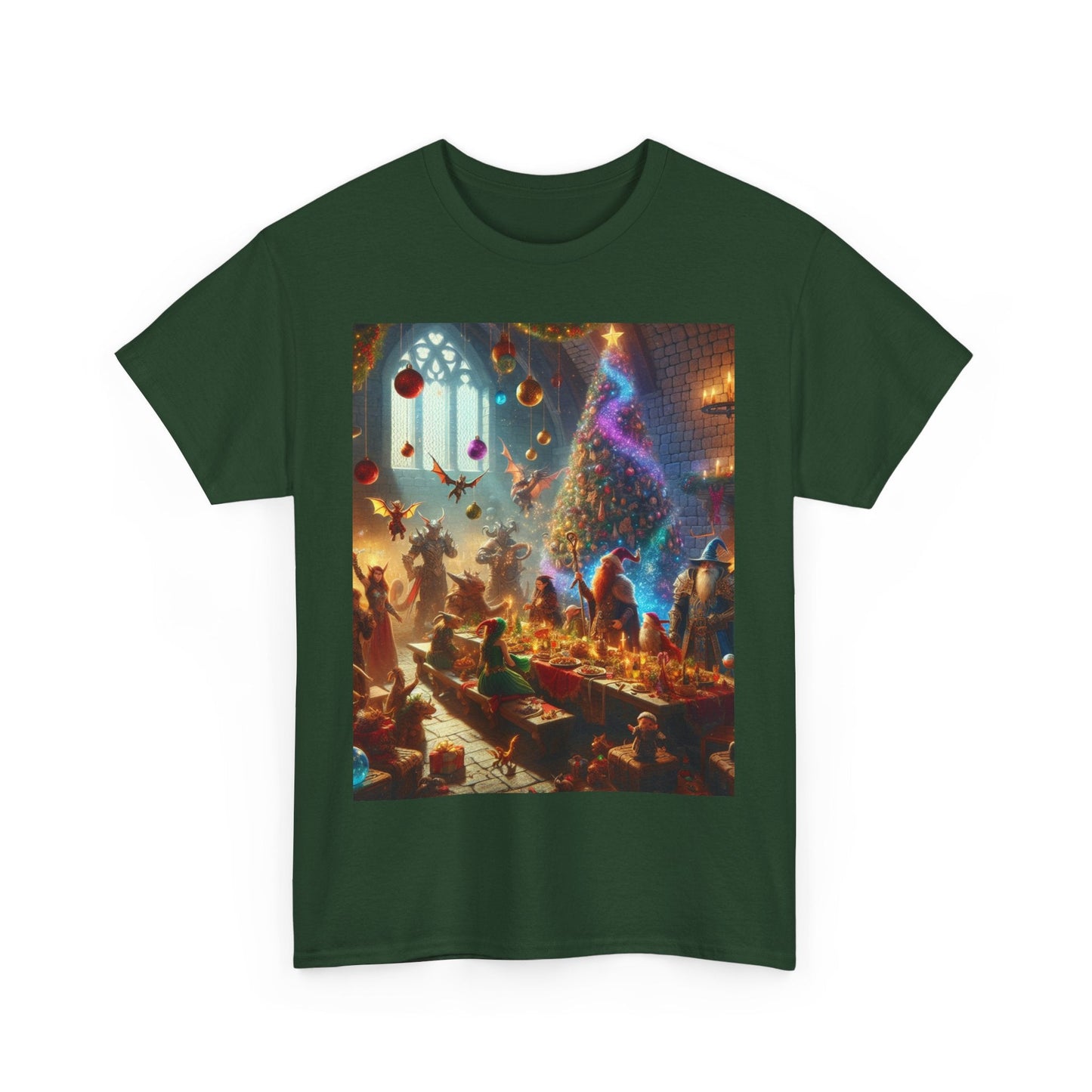 Dungeons and Dragons Christmas Tee