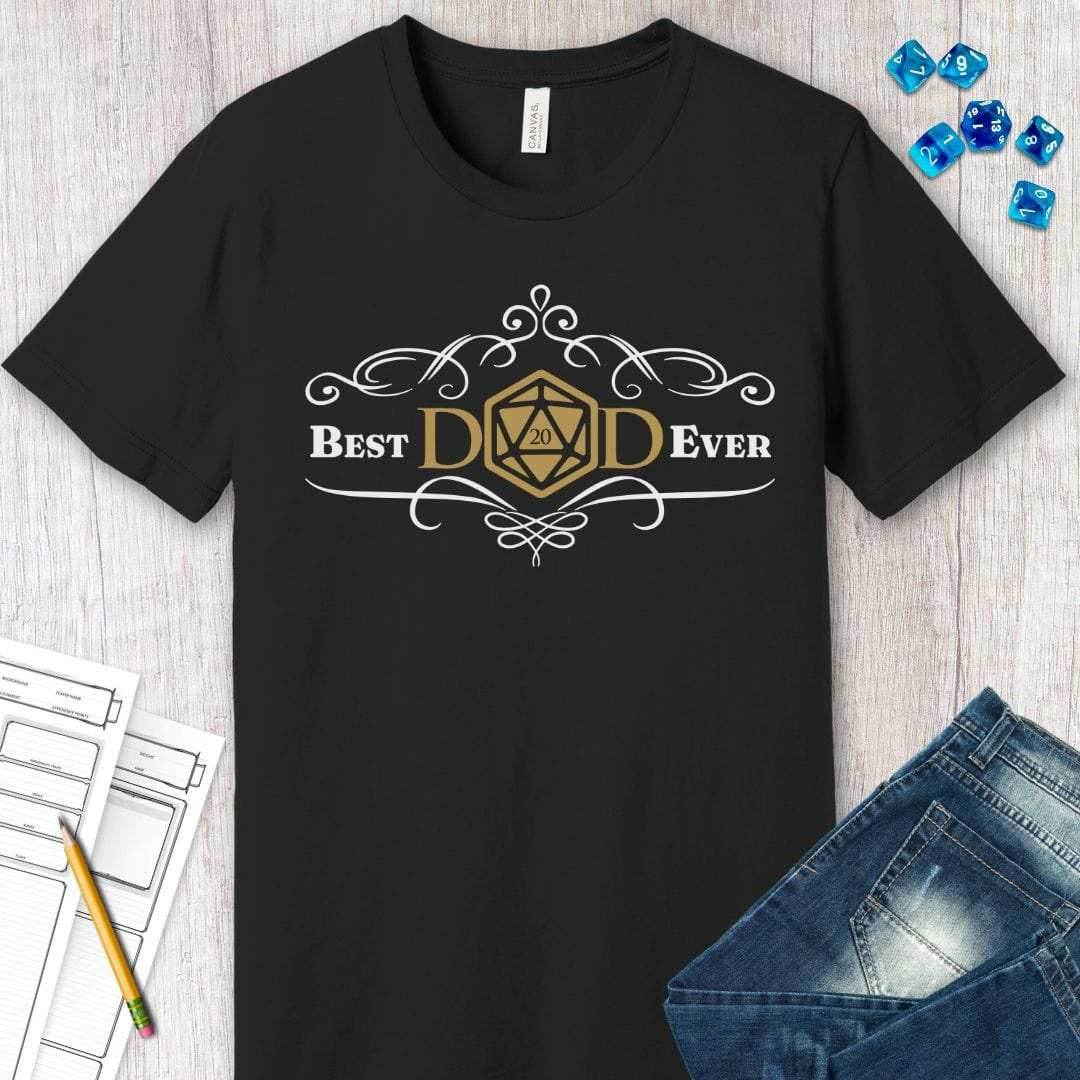 Dungeons and Dragons Dad Shirt - Black / S