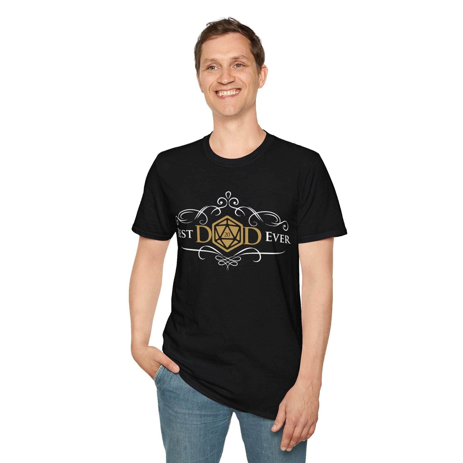 Dungeons and Dragons Dad Shirt - Black / S