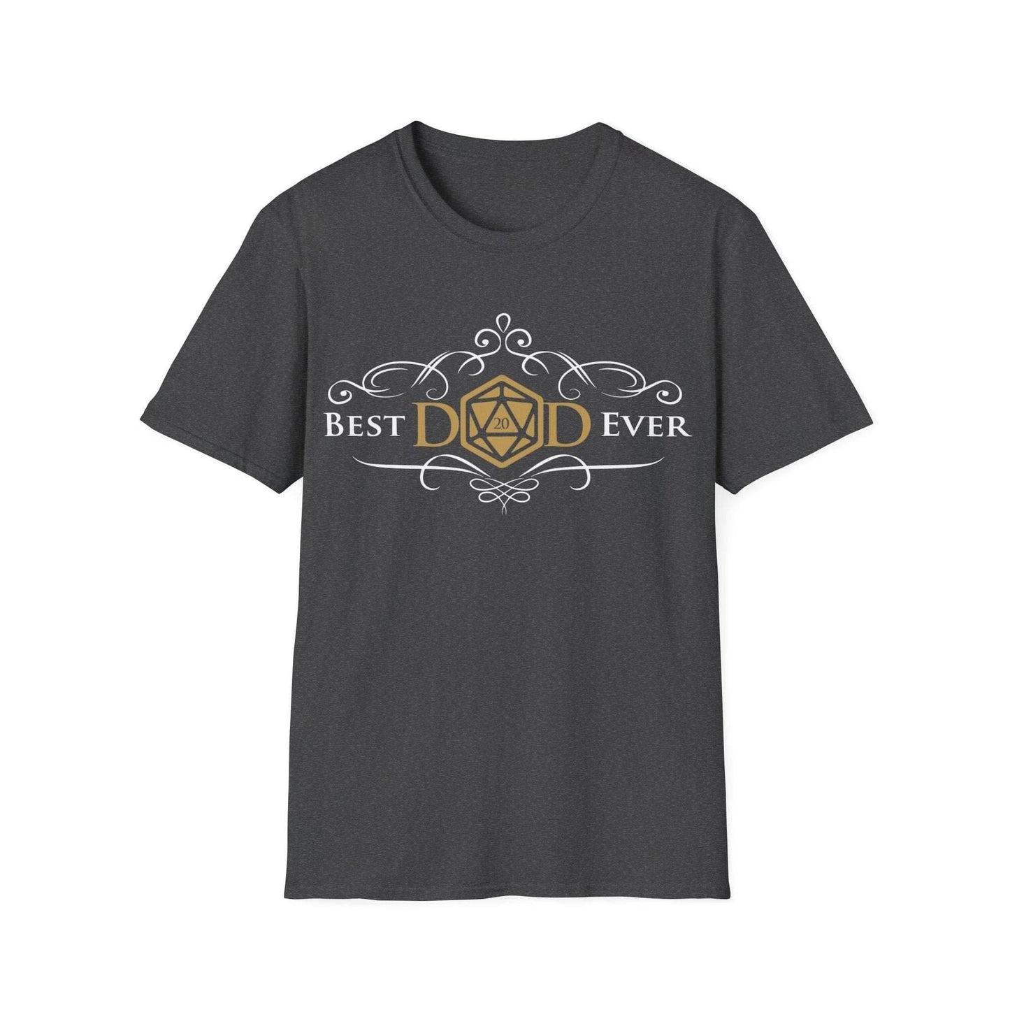 Dungeons and Dragons Dad Shirt - Dark Heather / S