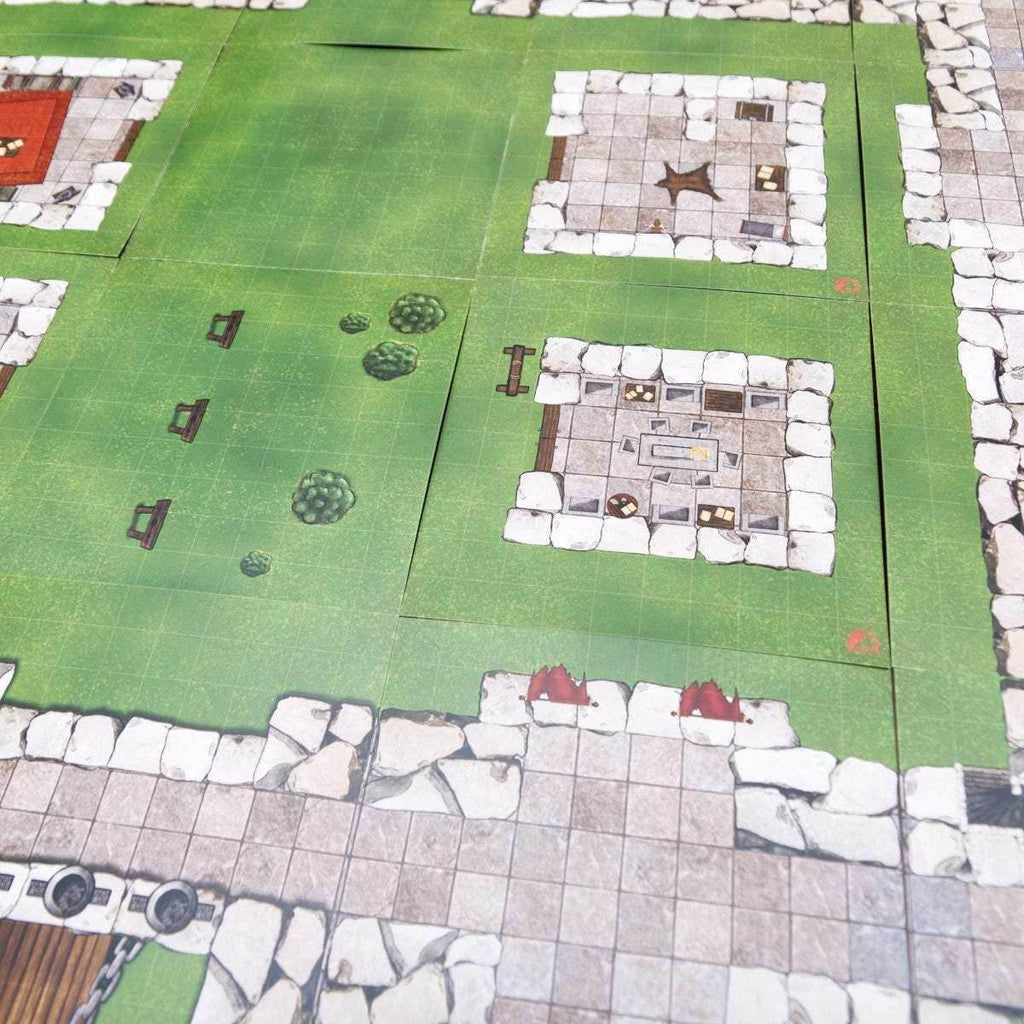 Modular Fortification Castle Tiles - 