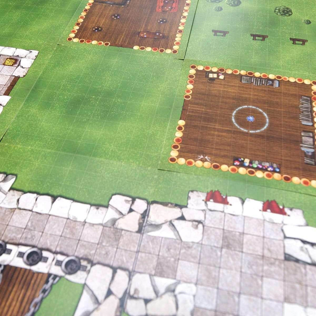 Modular Fortification Castle Tiles - 