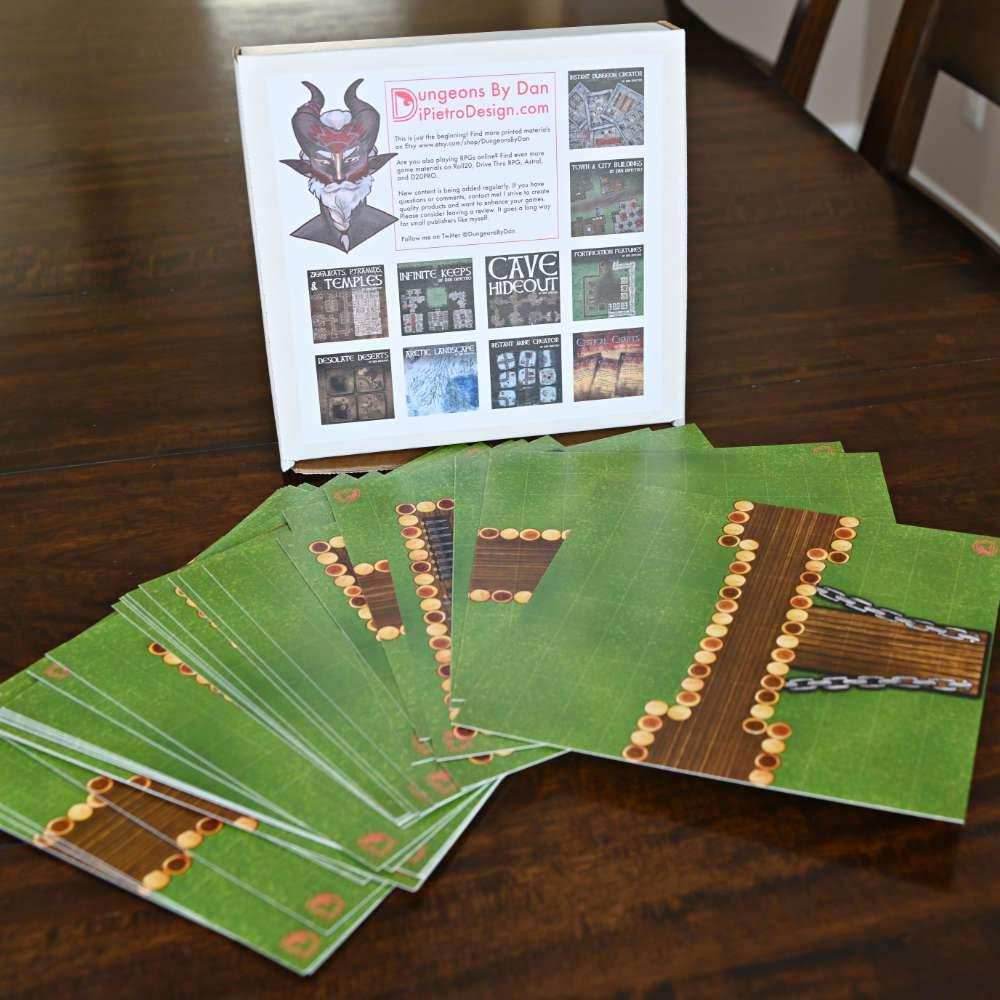 Modular Fortification Castle Tiles - 