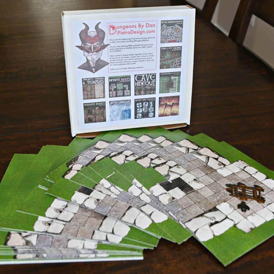 Modular Fortification Castle Tiles - 