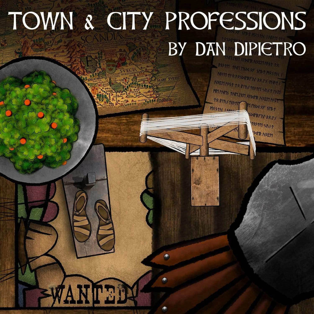 Town And City Profession Tokens - 
