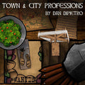 Town And City Profession Tokens - 