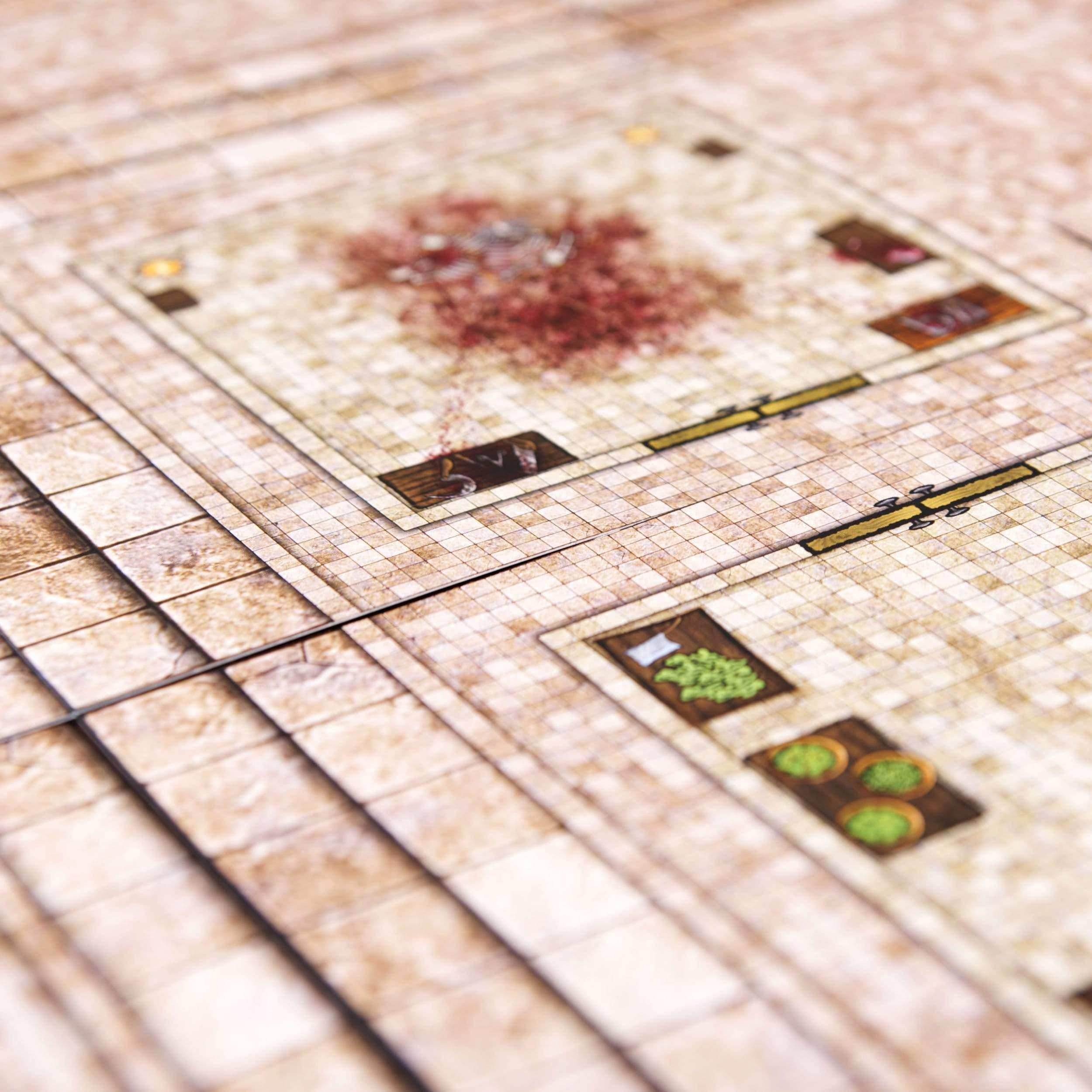 Ziggurats, Pyramids, And Temples Dungeon Tiles - 