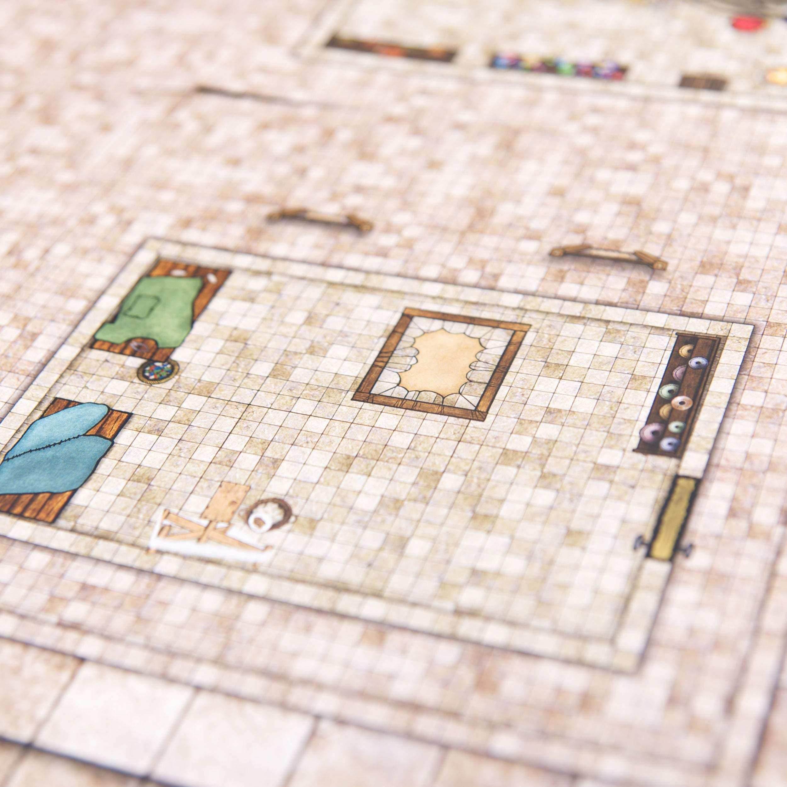 Ziggurats, Pyramids, And Temples Dungeon Tiles - 
