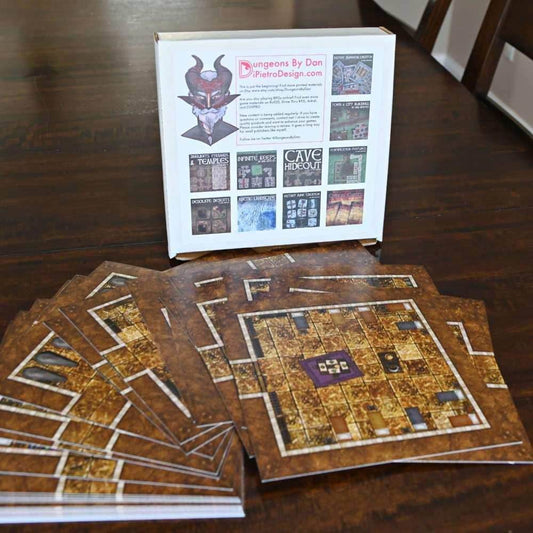 Ziggurats, Pyramids, And Temples Dungeon Tiles - 