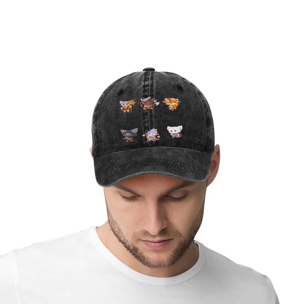 Dungeons Cats Baseball Cap Men Hats Women Visor Protection Snapback Dungeon Master Caps